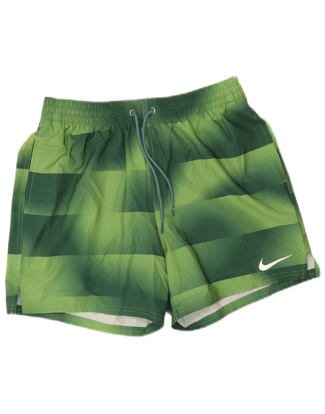 Nike Sportshorts til mænd mellemgrøn stribet polyester