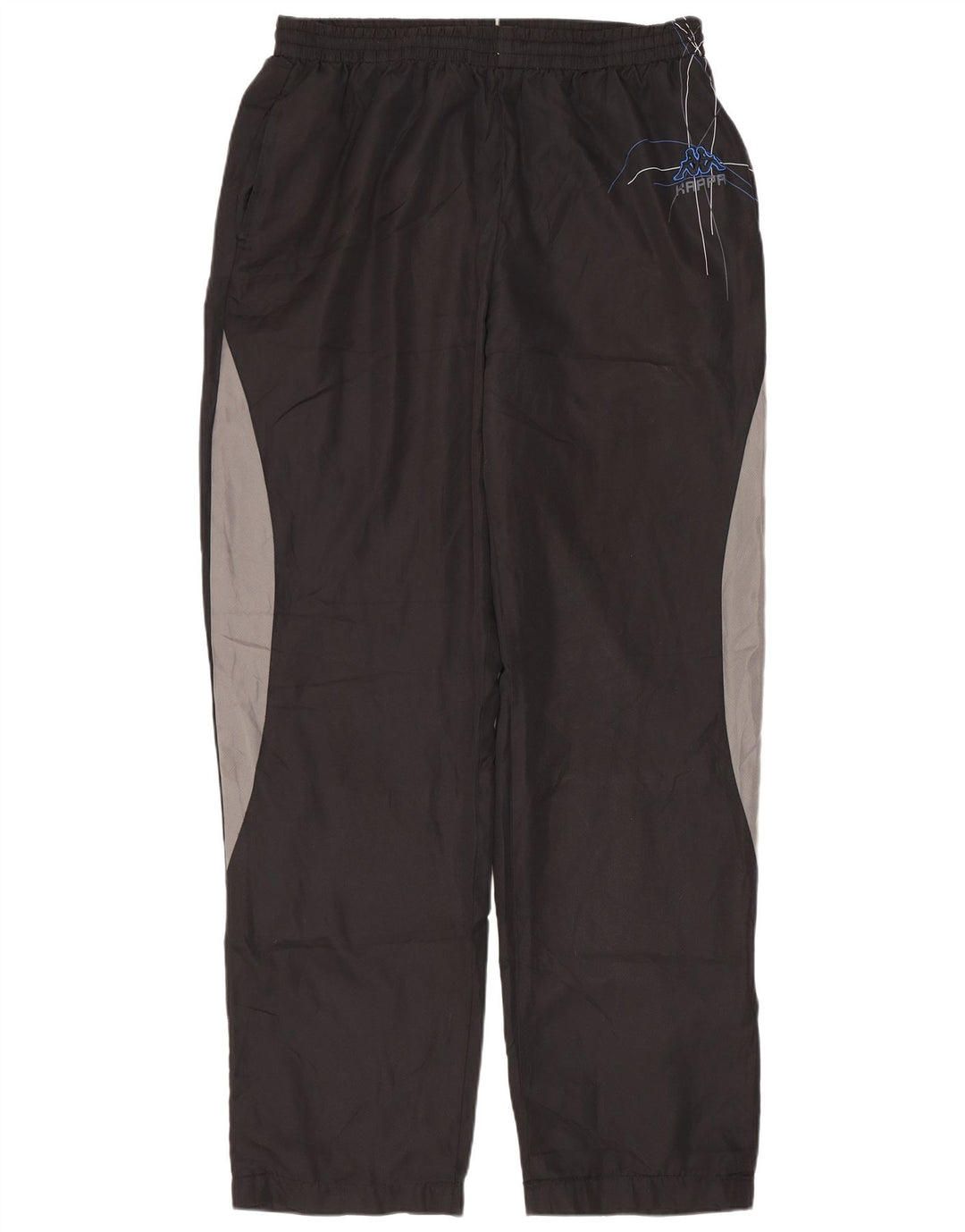 Kappa Træningsdragtsbukser til mænd Large Black Colourblock Polyester