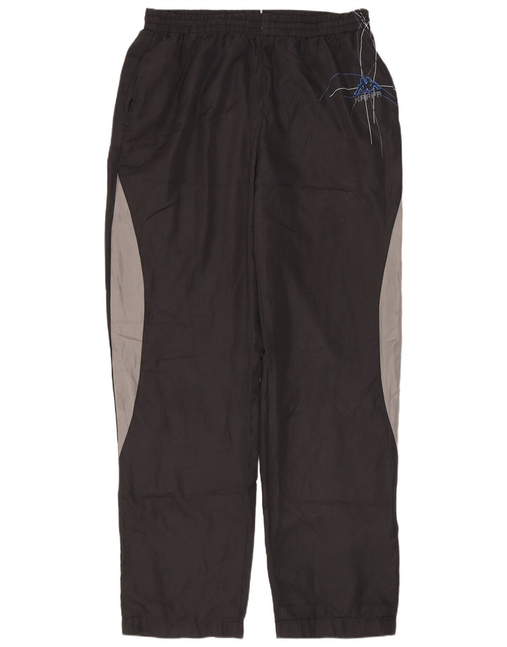 Kappa Træningsdragtsbukser til mænd Large Black Colourblock Polyester