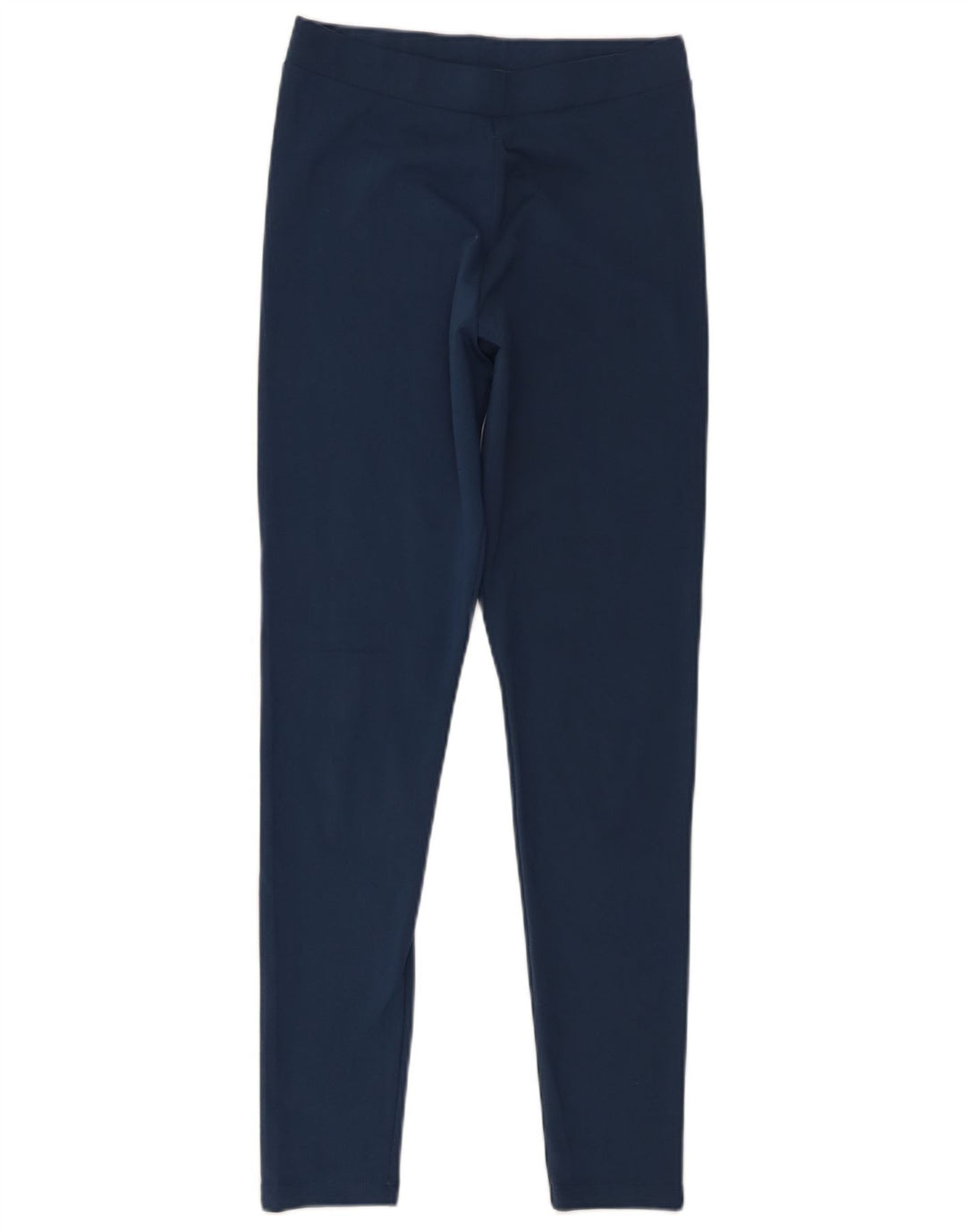 Adidas Dame Grafiske Leggings UK 10 Small Navy Blue Polyester