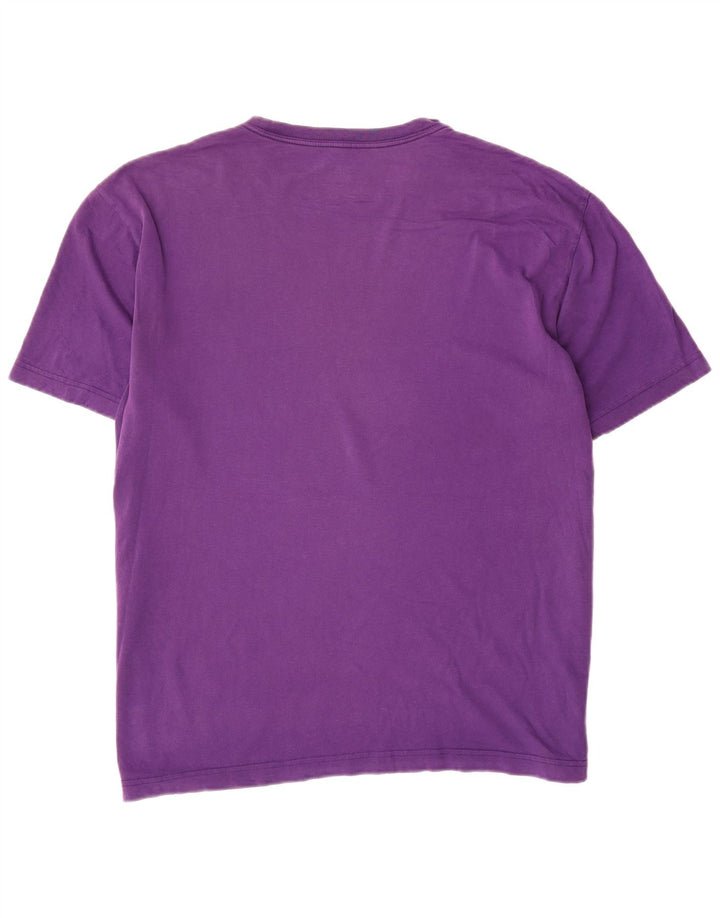 Tommy Hilfiger Herre T-Shirt Top Stor Lilla
