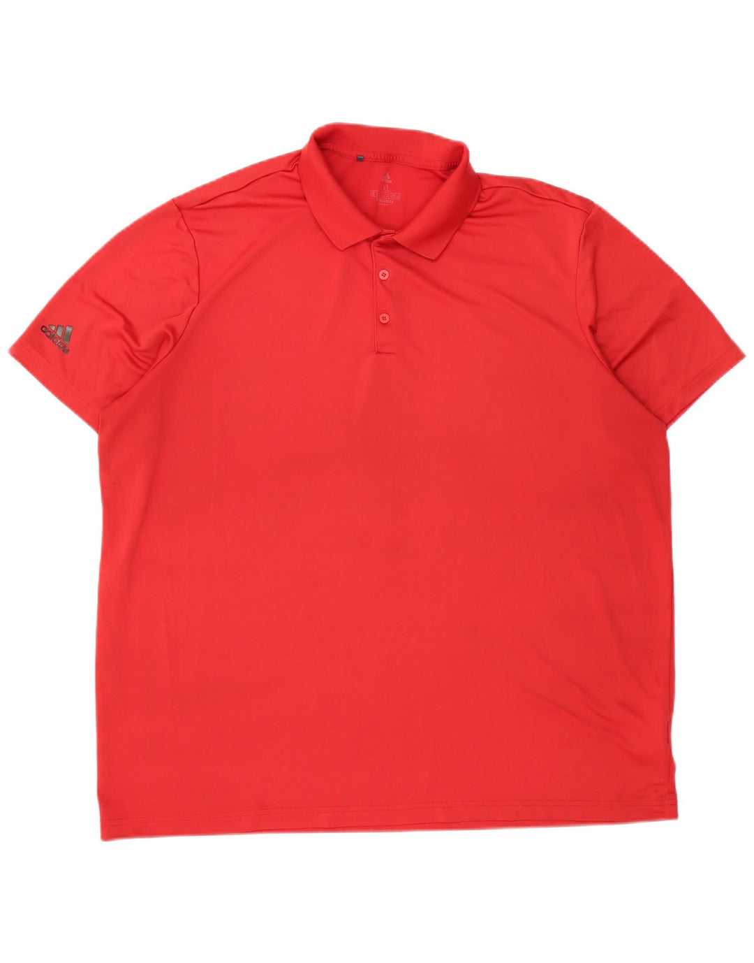 ADIDAS Poloskjorte til mænd 2XL Rød Polyester