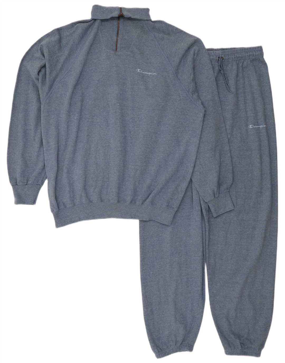 Champion Herre fuld træningsdragt XL blå bomuld