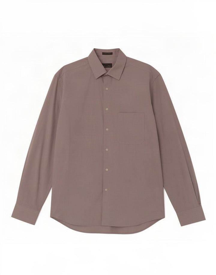 Massimo Dutti Herreskjorte str. 42 Large Grå Bomuld