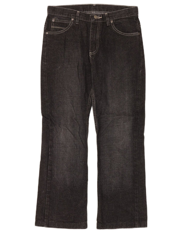 Wrangler Boys Regular Bootcut Jeans 15-16 år W30 L27 sort bomuld
