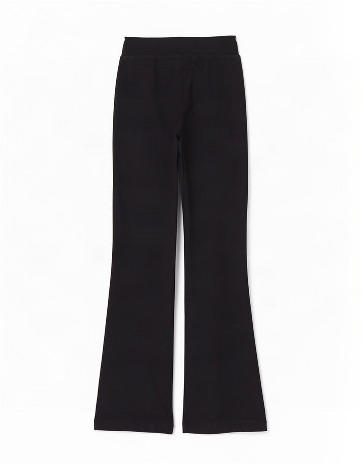 Nike Dame Flare træningsdragt Bukser UK 10 Small Black