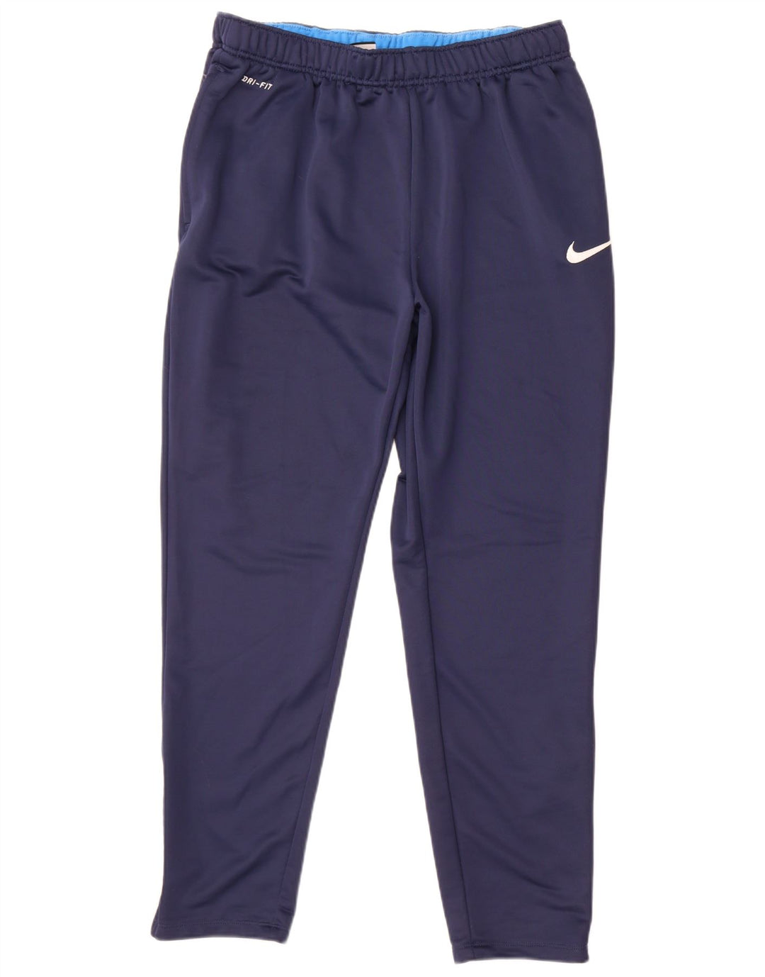 Nike herre Dri Fit træningsdragt bukser 2XL marineblå polyester