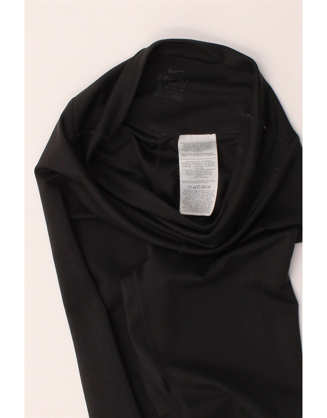 NIKE Womens Dri Fit Graphic Leggings UK 6 XS  Black Polyester Vintage Nike and Second-Hand Nike from Messina Hembry 