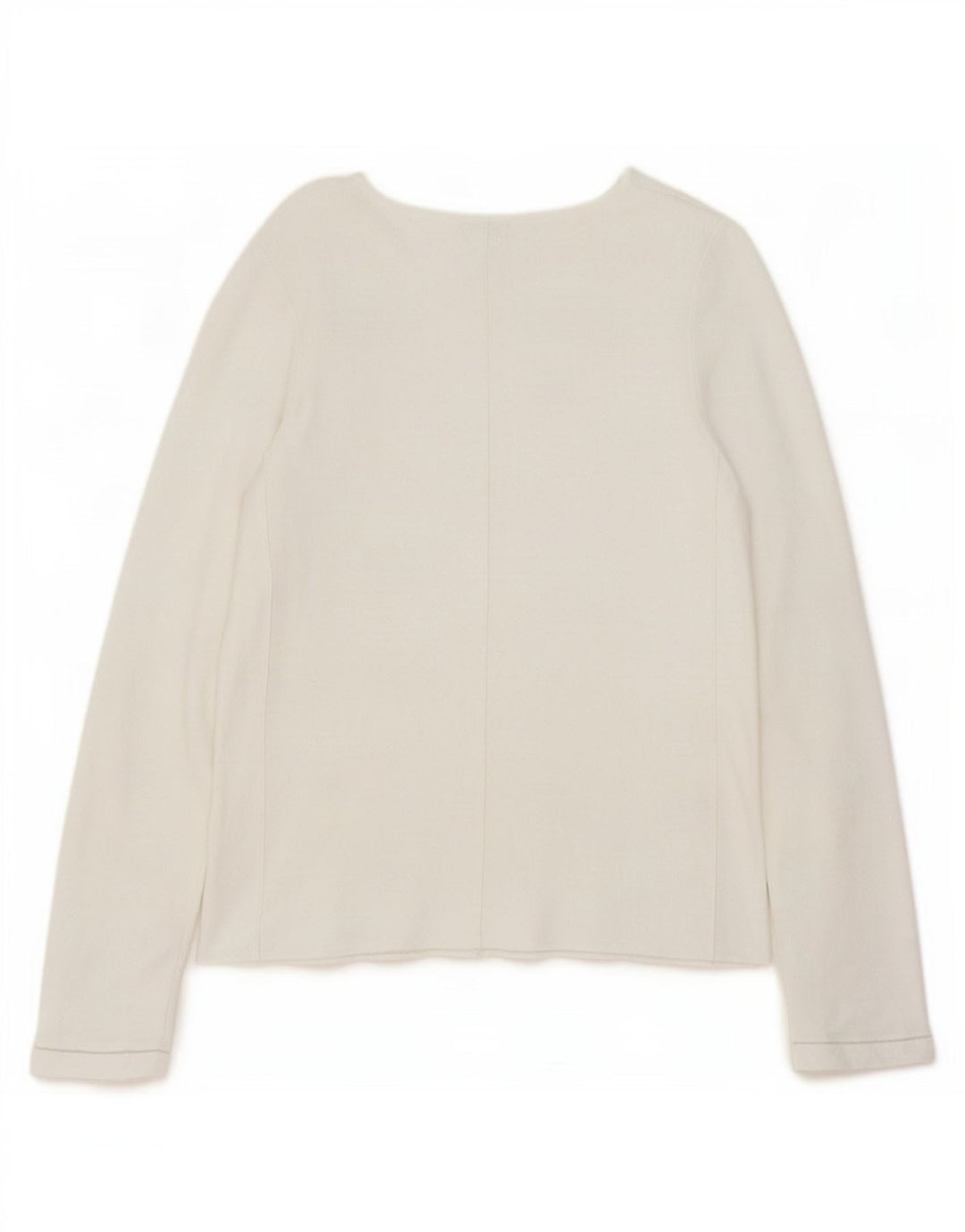 Jigsaw Dame Top Langærmet UK 10 Small White