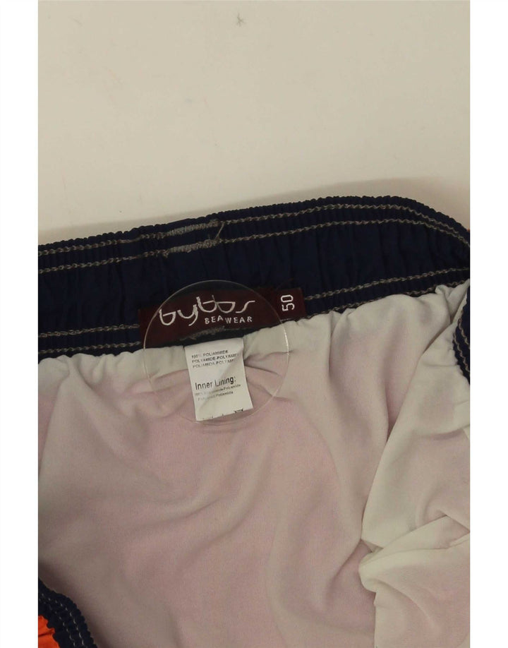 Byblos Badeshorts til mænd IT 50 Medium Pink Colourblock Polyamid