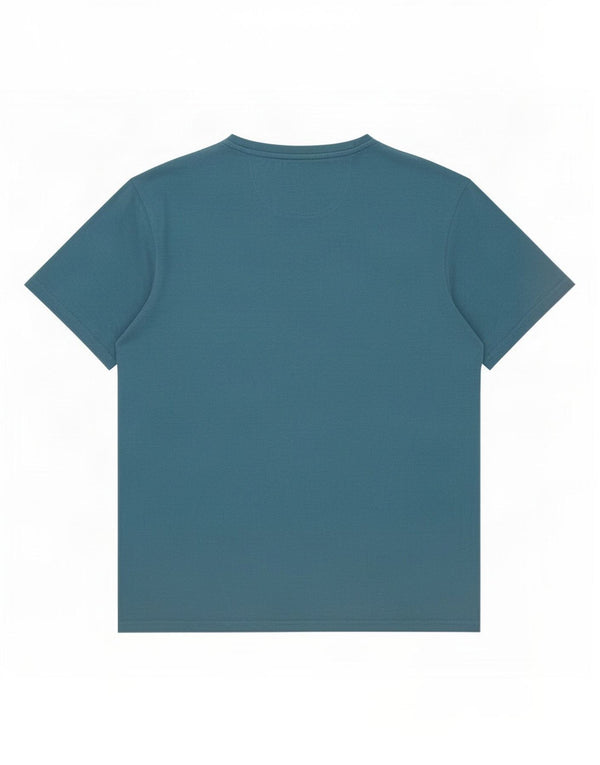 James Pringle Herre T-Shirt Top Stor Blå Bomuld