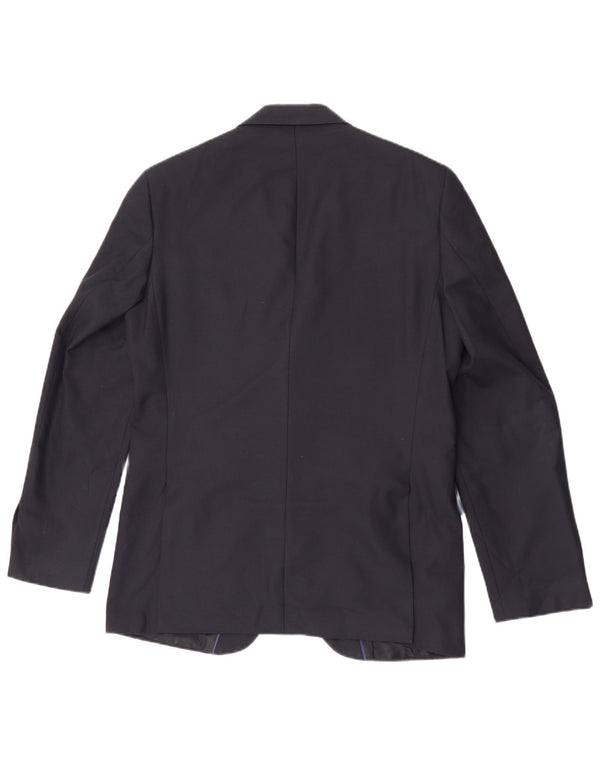 Marks & Spencer Herre 2-knaps blazerjakke UK 38 Medium Navy Blue