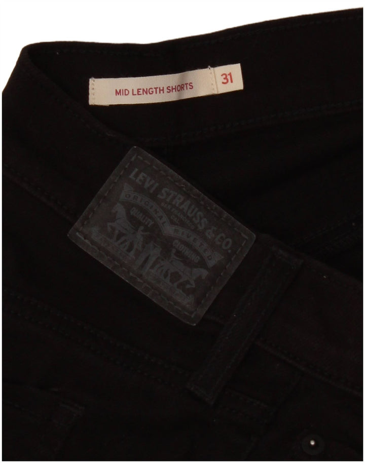 LEVI'S denimshorts til kvinder W31 Medium Sort