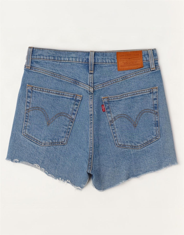 Levi's Dame Ribcage Denim Shorts Medium W28 Blå Bomuld