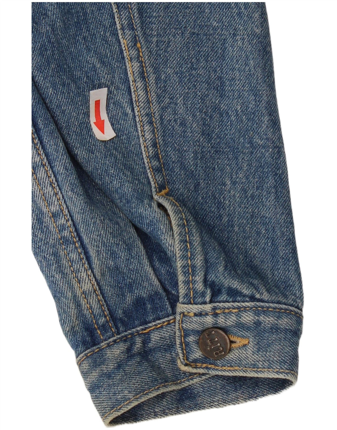 Ritt Herre Denim Jacket UK 40 Large Blue Cotton
