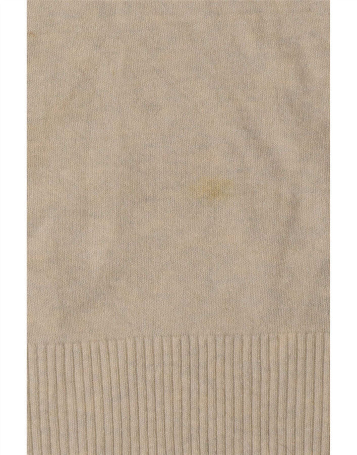 Marks & Spencer Dame sweater med rund hals DK 14 Medium Beige