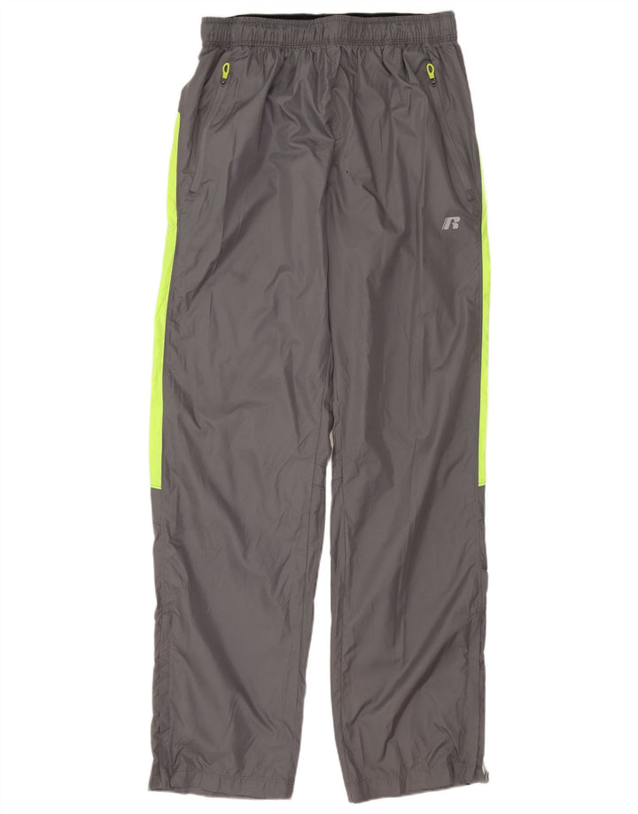 RUSSELL ATHLETIC Træningsdragt bukser til mænd Small Grå Colourblock Polyester
