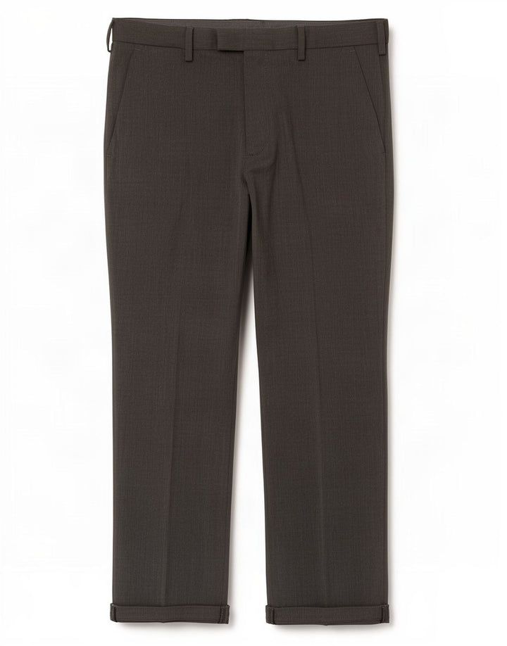 Marks & Spencer Herre Regular Fit Suit Bukser W36 L29 Grå polyester
