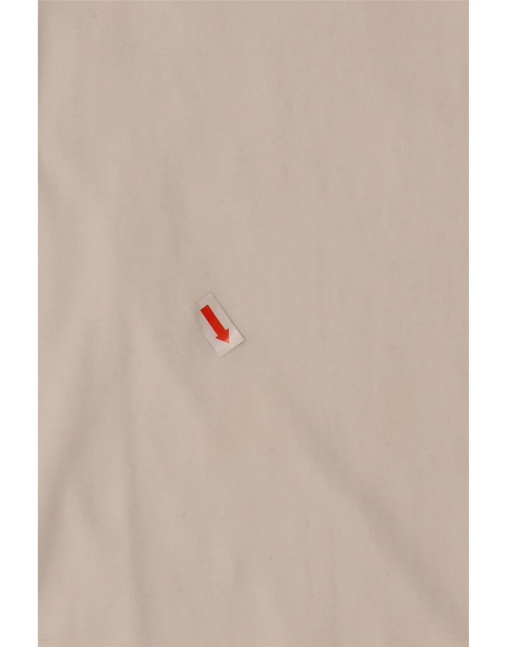 LIU JO Dame Milano Grafisk T-Shirt Top UK 12 Medium White