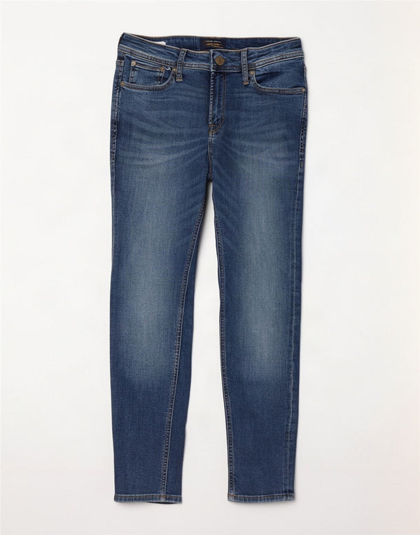 Jack & Jones Herre Liam Skinny Jeans W31 L30 Marineblå Bomuld