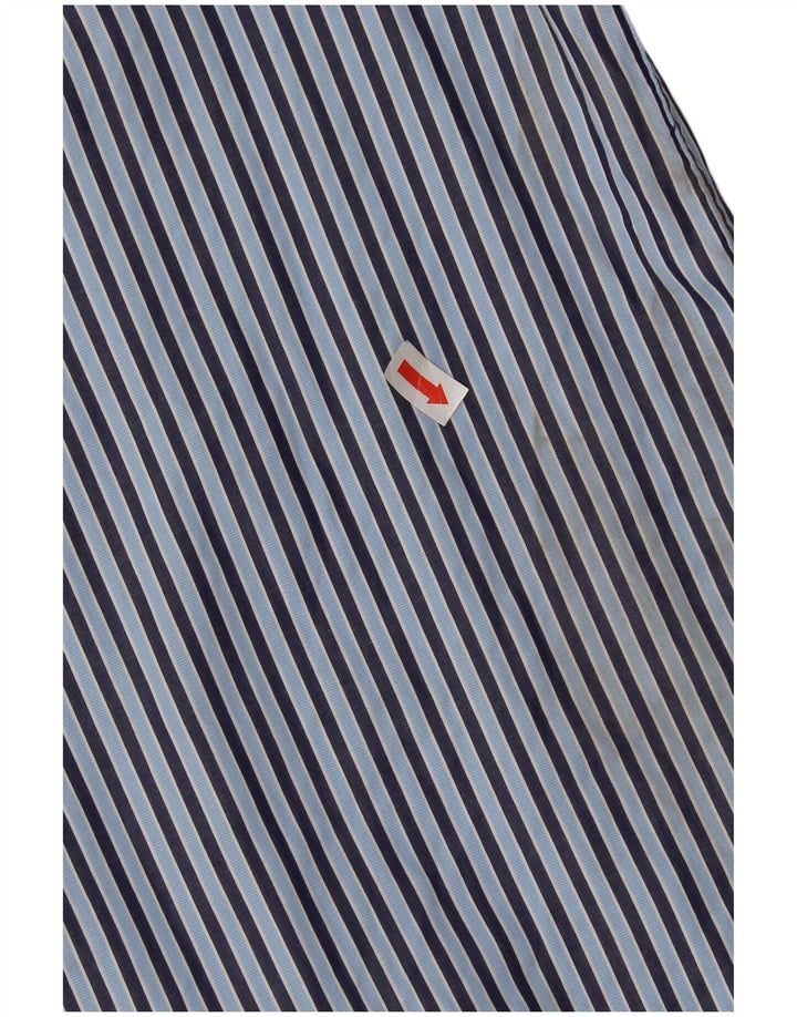 Gant herre Regular Fit skjorte medium blå nålestribet bomuld