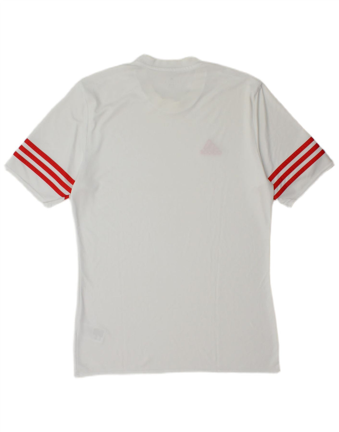 Adidas Herre Climalite T-Shirt Top Medium White Polyester