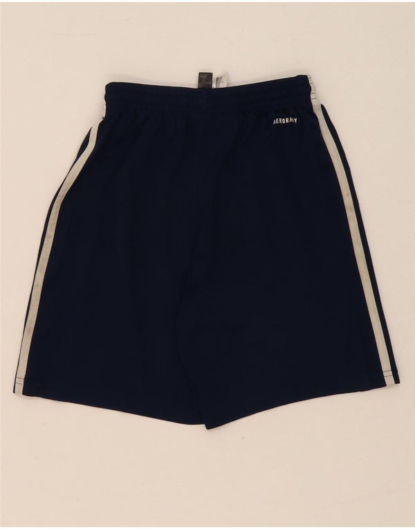Adidas Boys Aeroready Sports Shorts 11-12 år Navy Blue Polyester