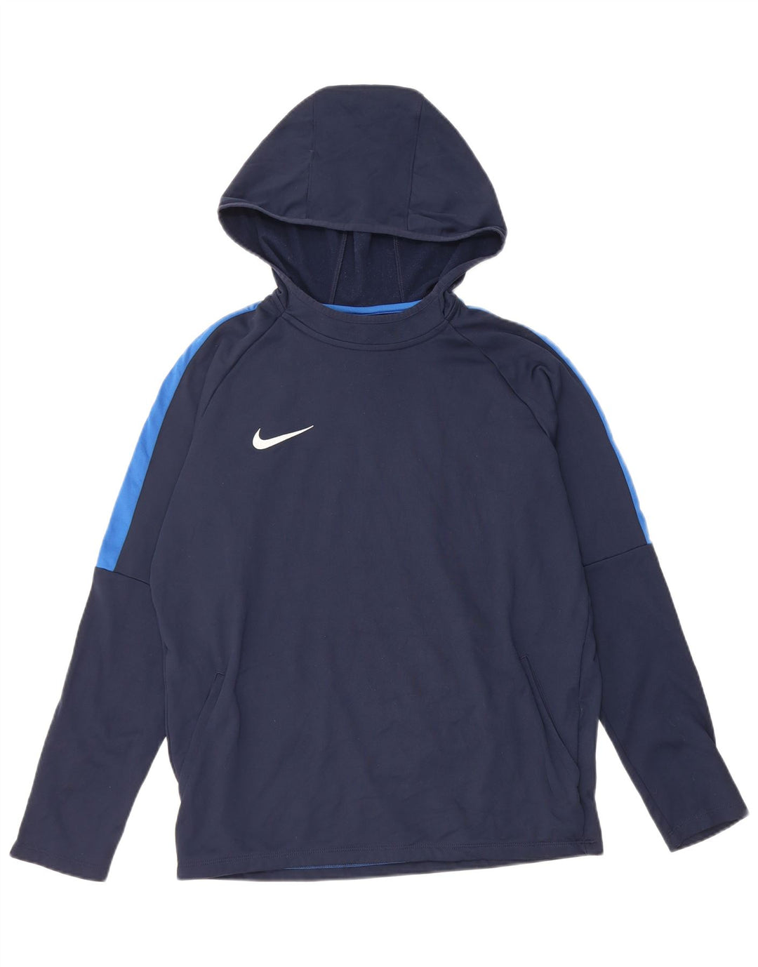 Nike Herre hættetrøje Jumper Medium Marineblå Colourblock Polyester