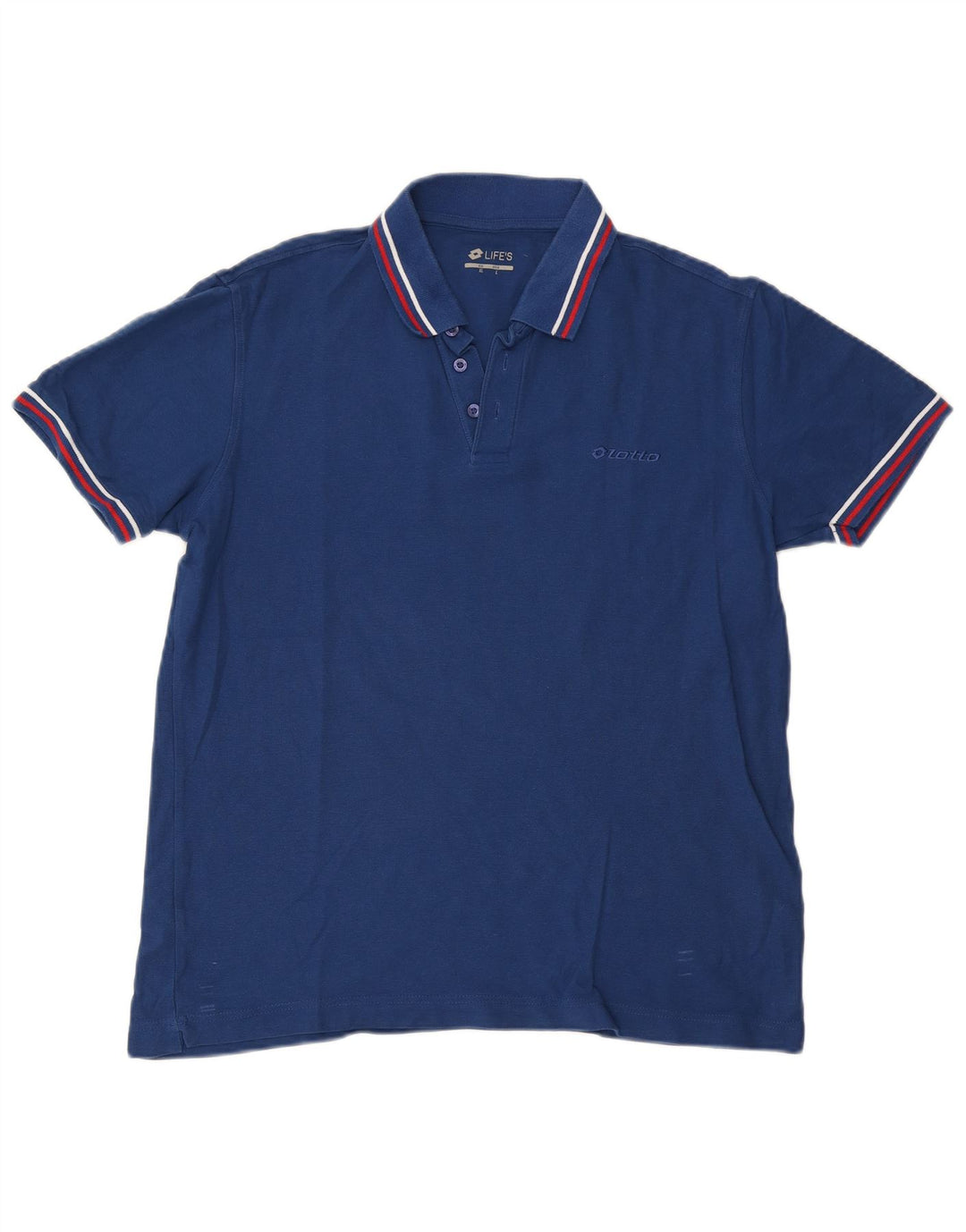 Lotto Herre Polo Shirt Large Blue