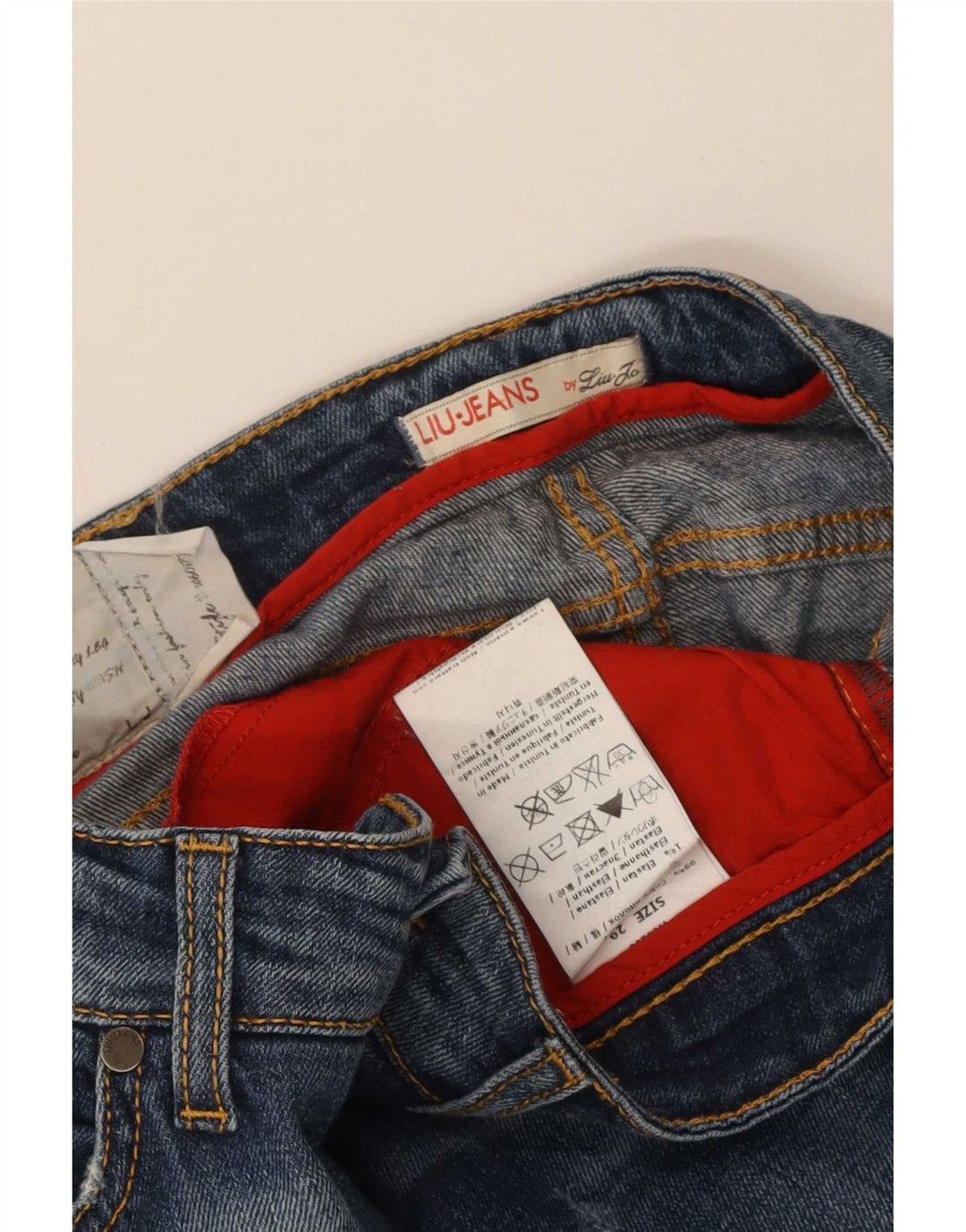 Liu Jo Dame Skinny Jeans W29 L30 Blå Bomuld