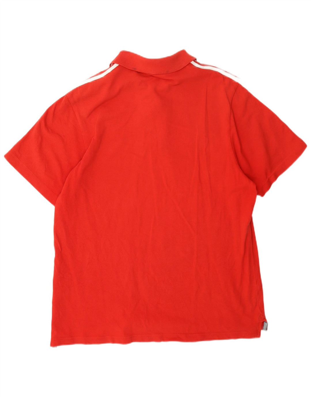 Adidas Polo Shirt til mænd, stor rød bomuld