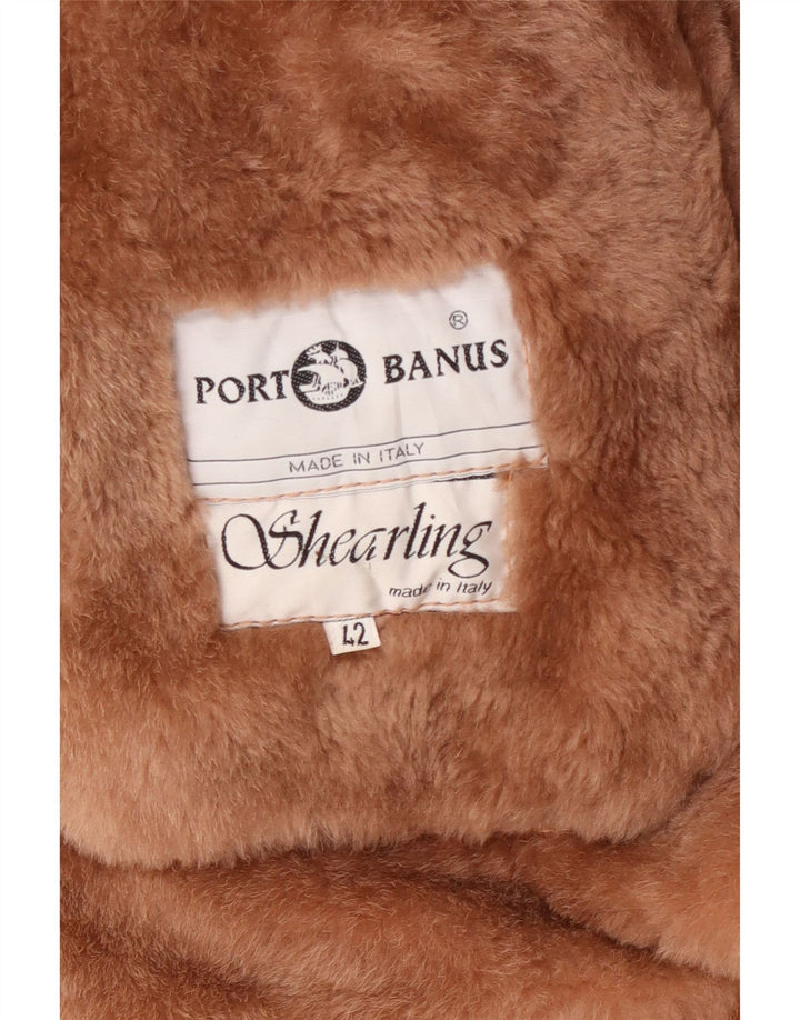 Port Banus Dame Hætte Oversized Jakke IT 42 Medium Orange
