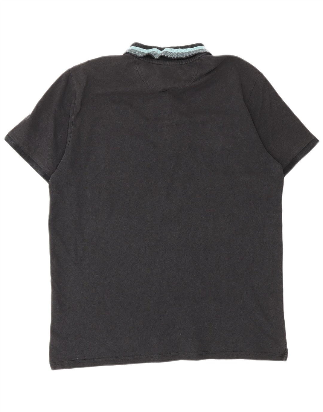 CHAMPION Poloshirt til mænd Stor sort bomuld