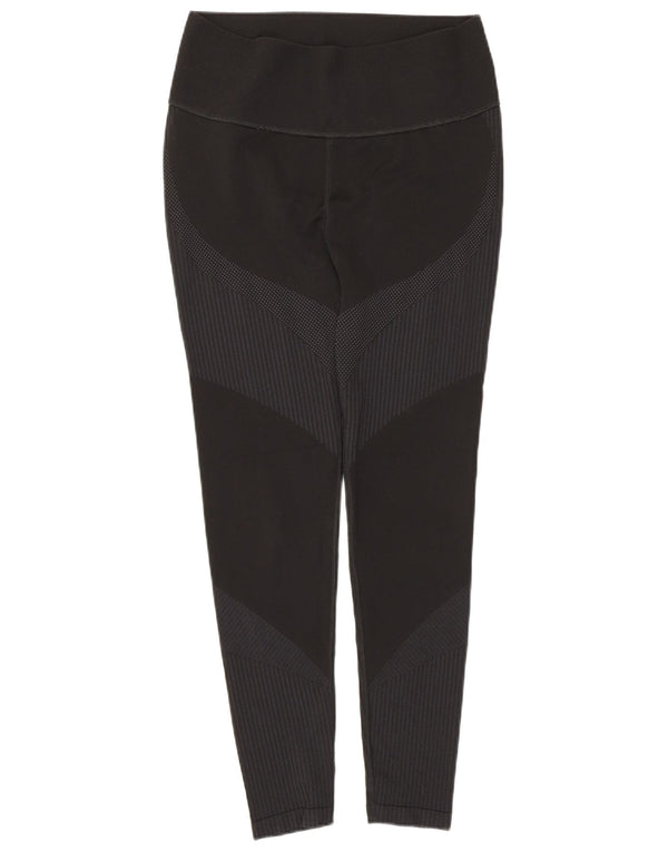 Puma Grafiske Leggings til kvinder UK 14 Stor sortstribet