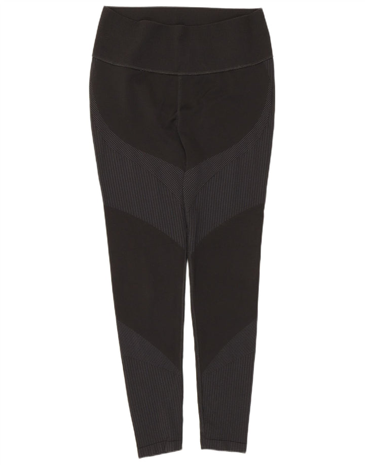 Puma Grafiske Leggings til kvinder UK 14 Stor sortstribet