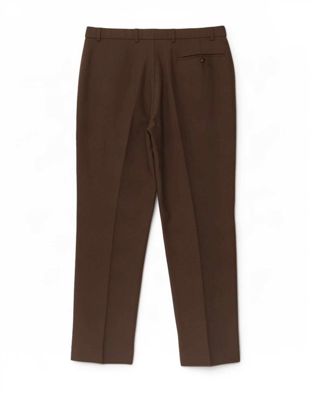 Marks & Spencer Lige jakkesæt til herrebukser W36 L31 brun polyester