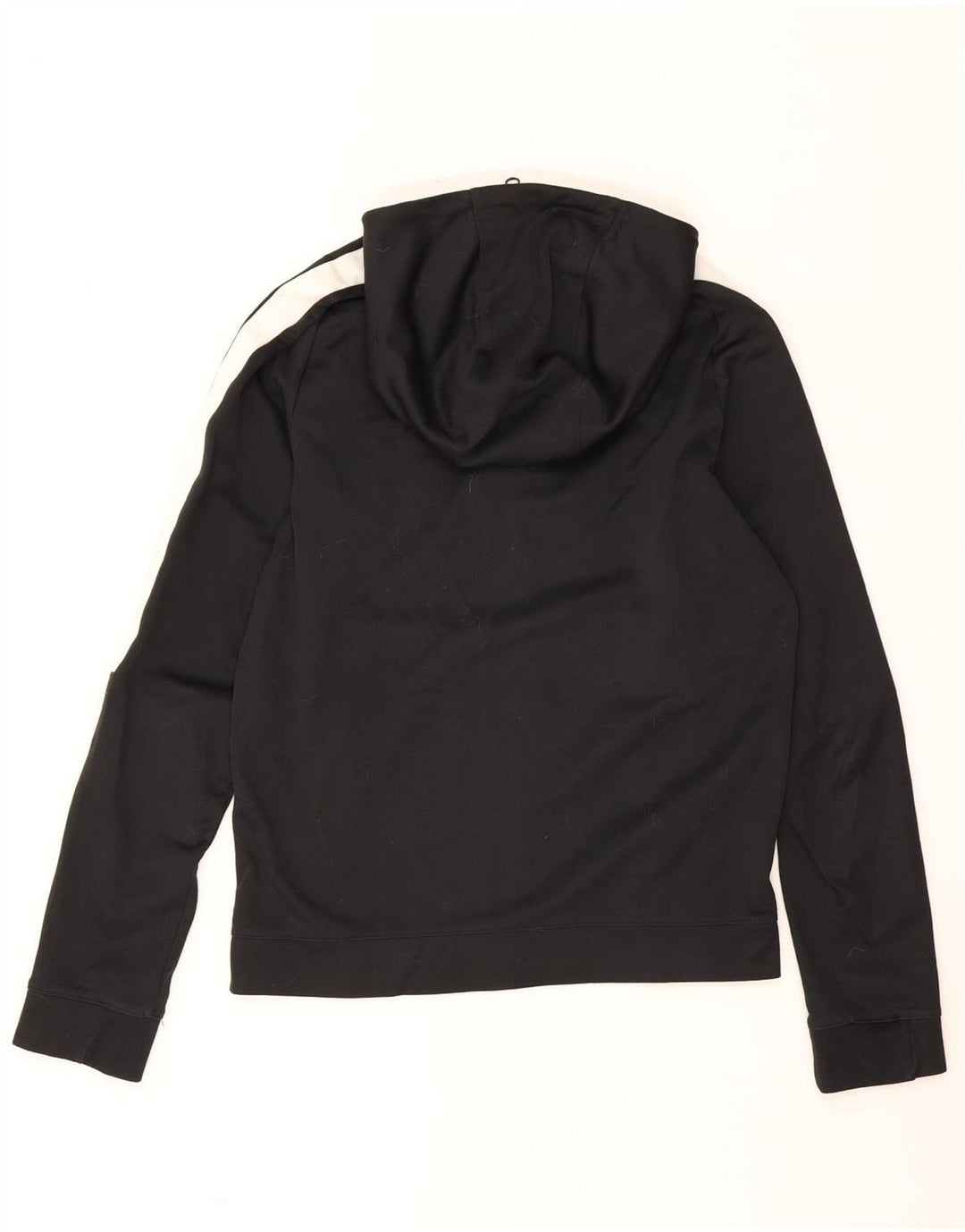 Nike hættetrøje med lynlås til mænd Small Black Colourblock Bomuld