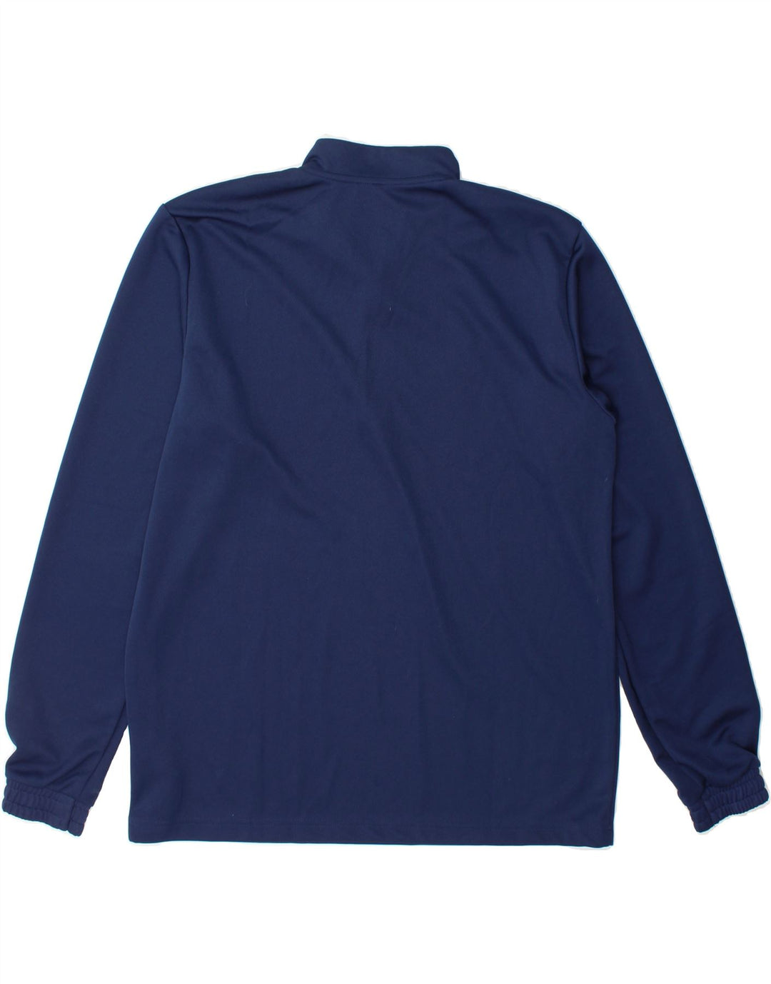 ADIDAS Mens Aeroready Zip Neck Pullover Tracksuit Top XL Navy Blue Vintage Adidas and Second-Hand Adidas from Messina Hembry 