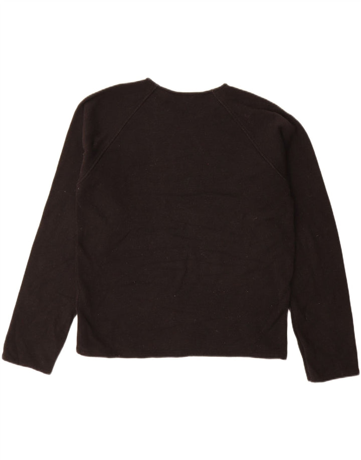ZARA Oversized Sweatshirt Jumper UK 14 Medium Sort Polyester