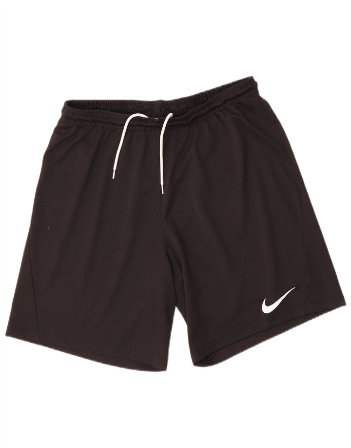 Nike Herre Dri Fit Slim Fit Sportshorts Large Sort Polyester