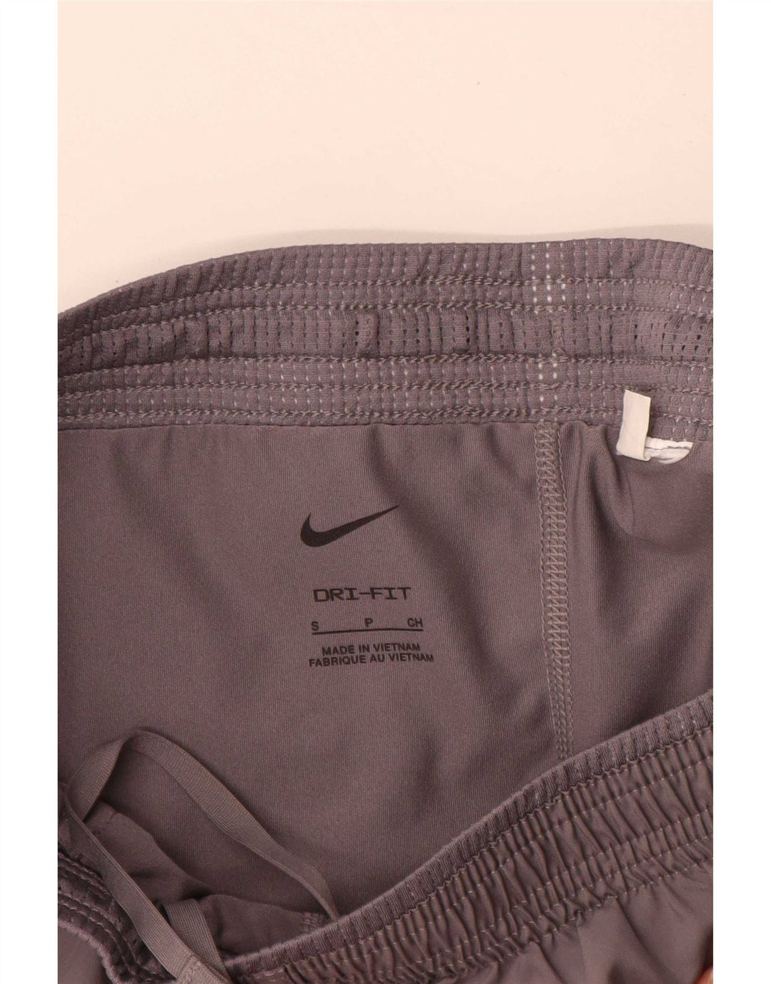Nike Dame Dri Fit Sport Shorts UK 8 Small Grå