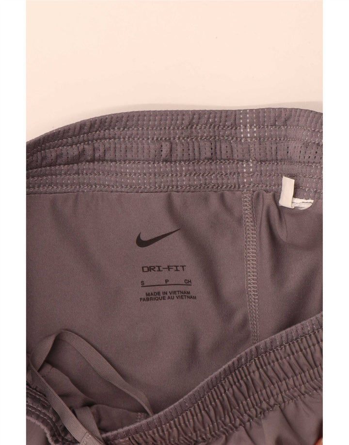 Nike Dame Dri Fit Sport Shorts UK 8 Small Grå
