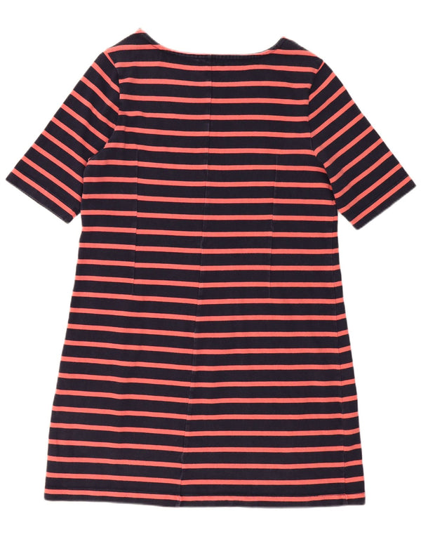 Gap Dame T-Shirt Dress UK 18 XL Marineblå Stribet