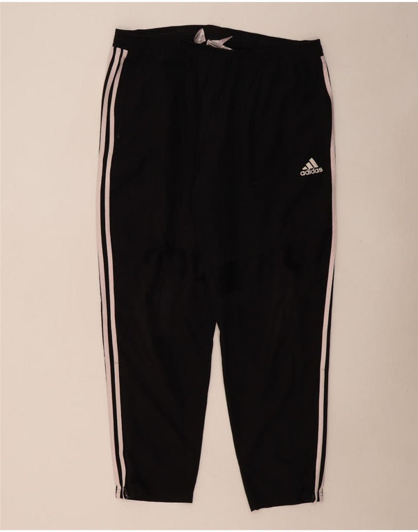 ADIDAS Herre Climalite træningsdragt Bukser Joggers 2XL Sort Polyester