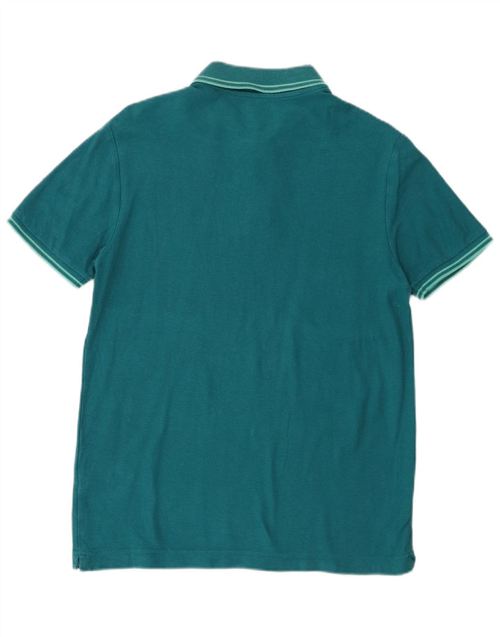 Lotto herre polo shirt lille turkis stribet