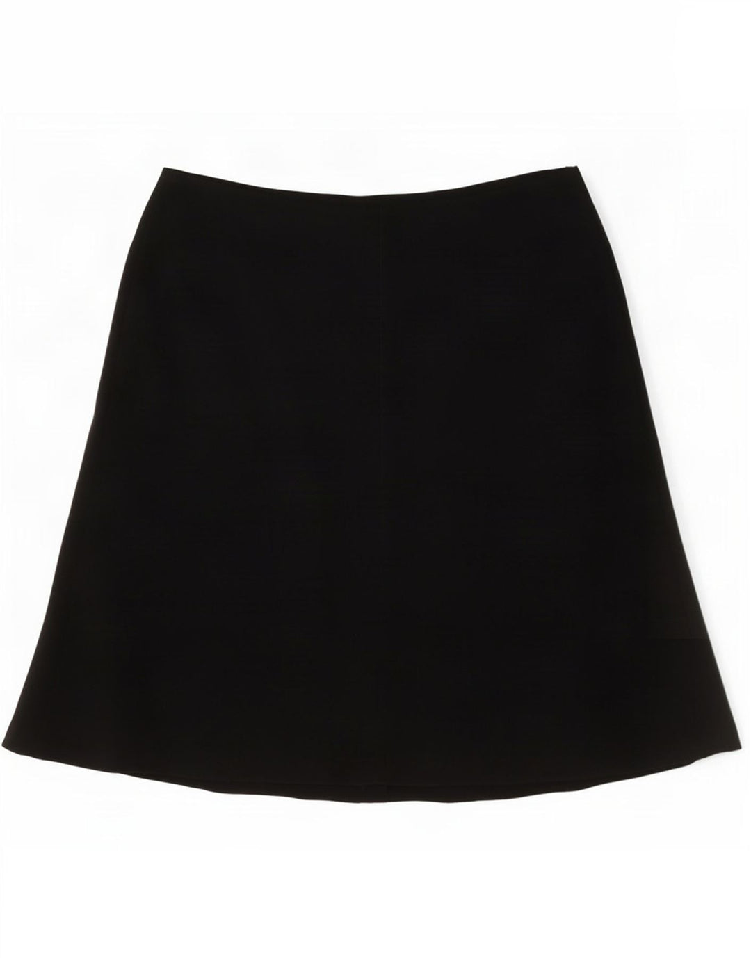 Marks & Spencer A-line nederdel til kvinder UK 12 Medium W30 Sort polyester