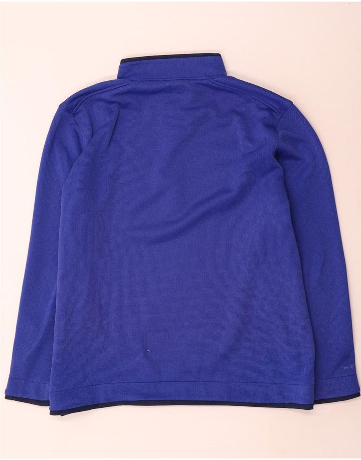 Under Armour Herre Zip Neck Sweatshirt Jumper XL Blå Polyester