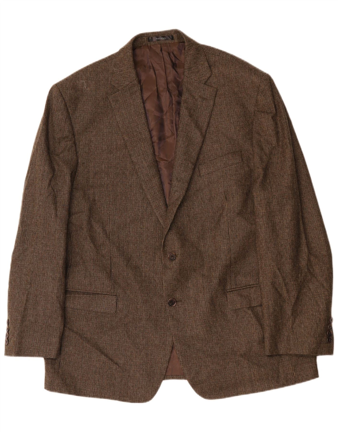 Ralph Lauren Herre 2-knaps blazerjakke UK 46 XL Brun uld