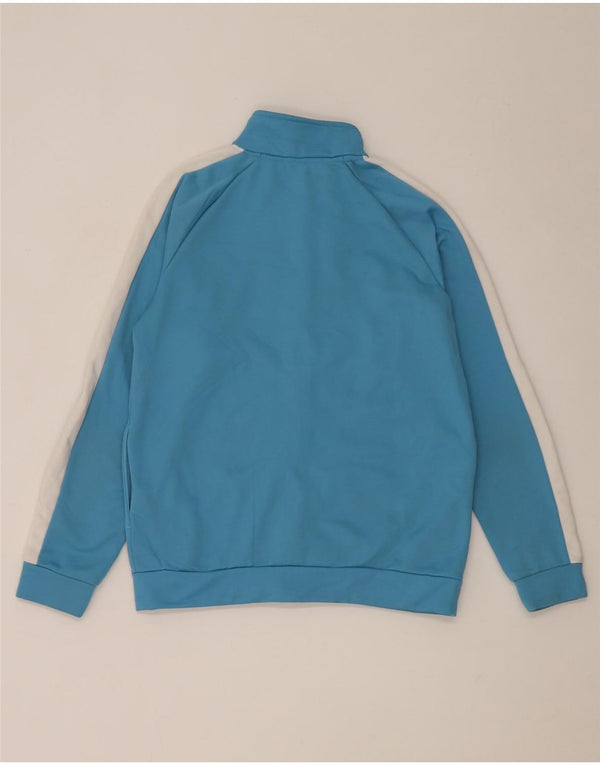 Reebok Boys Tracksuit Topjakke 15-16 år Blå Colourblock Polyester