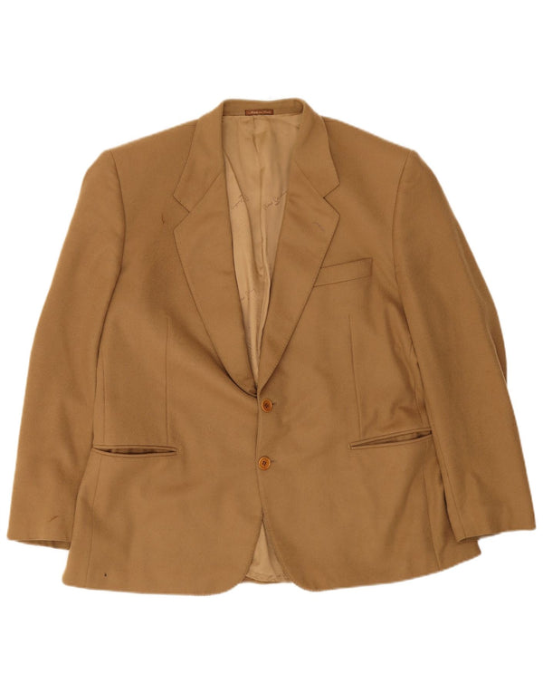 Ermenegildo Zegna Herre 2-knaps blazerjakke IT 52 XL Brun kashmir